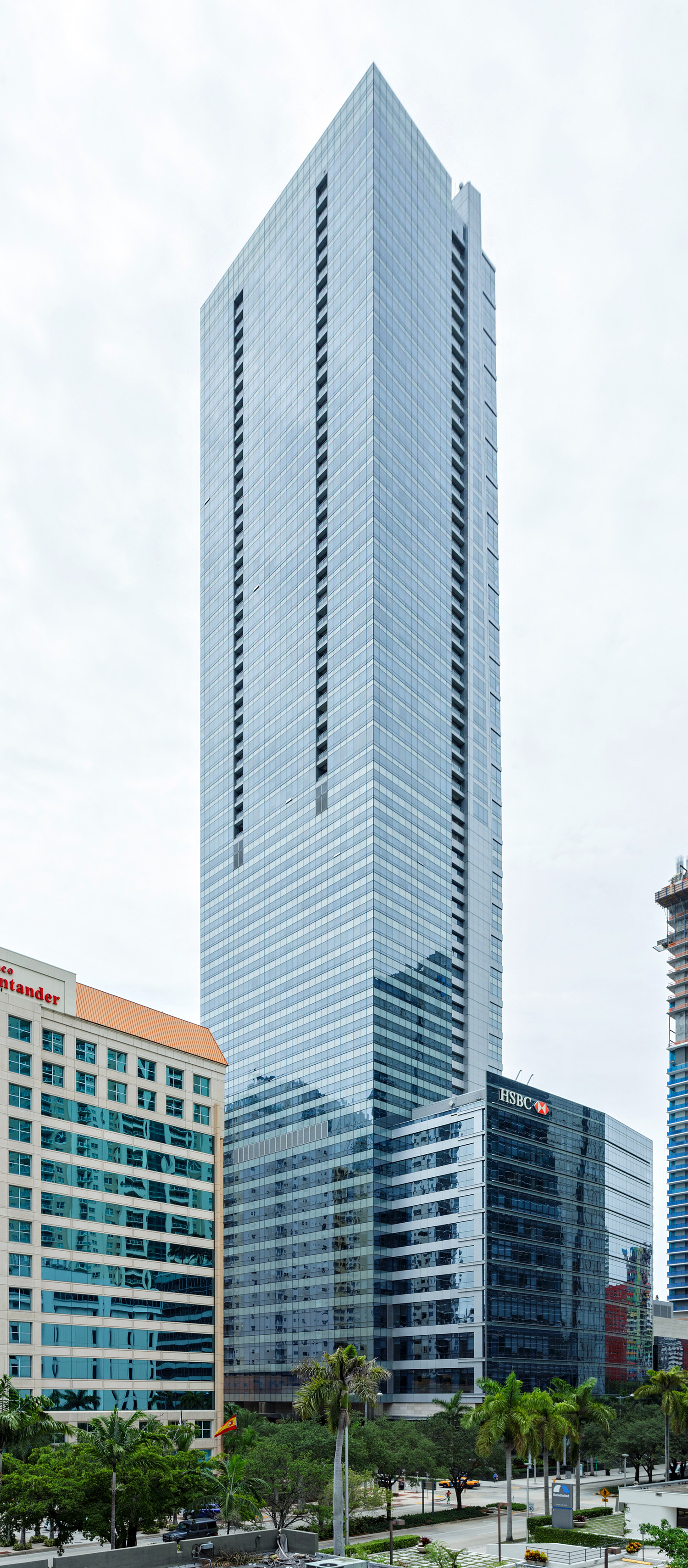Four Seasons Hotel & Tower, Miami - View from the northwest. © Mathias Beinling